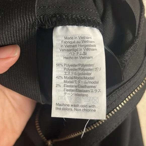 Madewell Black Trousers Size 27 - Picture 5 of 5